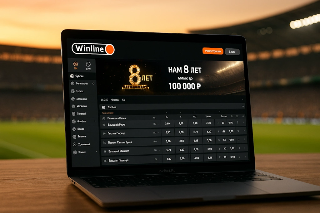 Обзор букмекера Винлайн